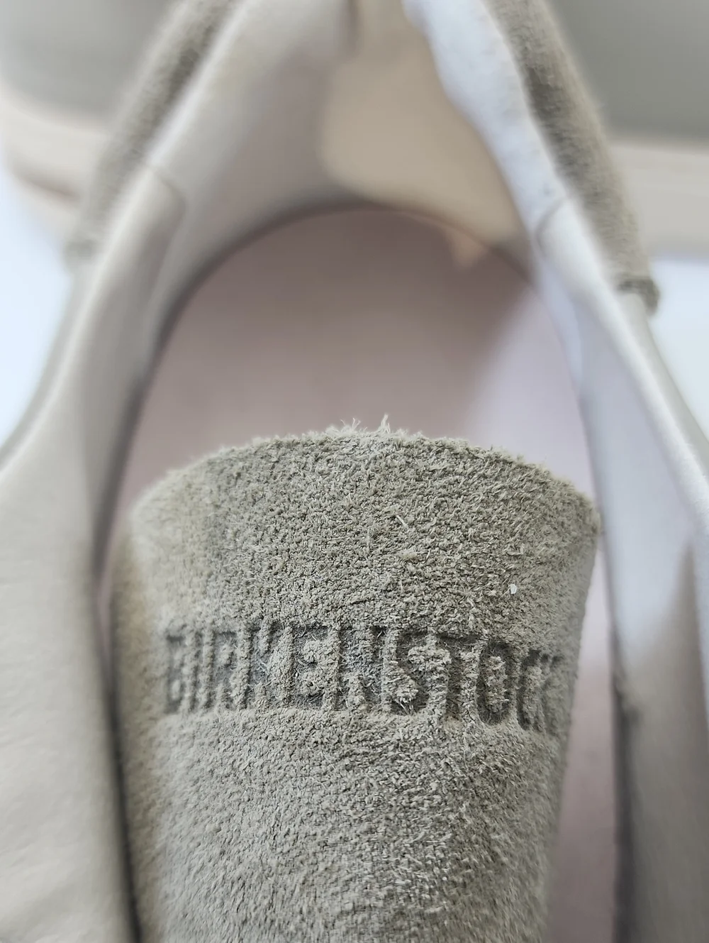 Birkenstock Bend Low Decon Gray Taupe Women’s 7 Nubuck Leather Sneakers